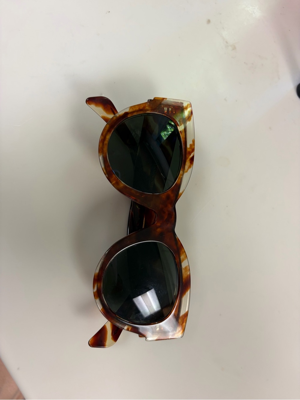 Celine CL4004IN Tortoiseshell Brown Cat-Eye Sunglasses - Picture 3 of 3
